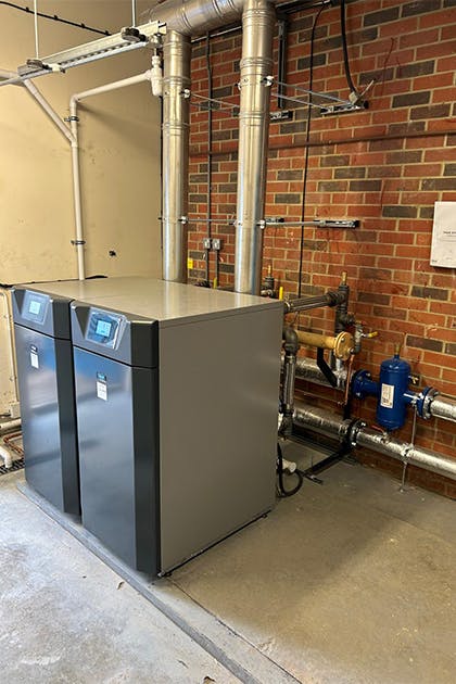 Installation of 2 Ideal Imax 160kw boilers